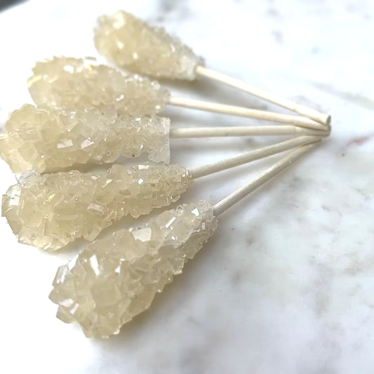 White Rock Candy Sugar | Swizzler Stick