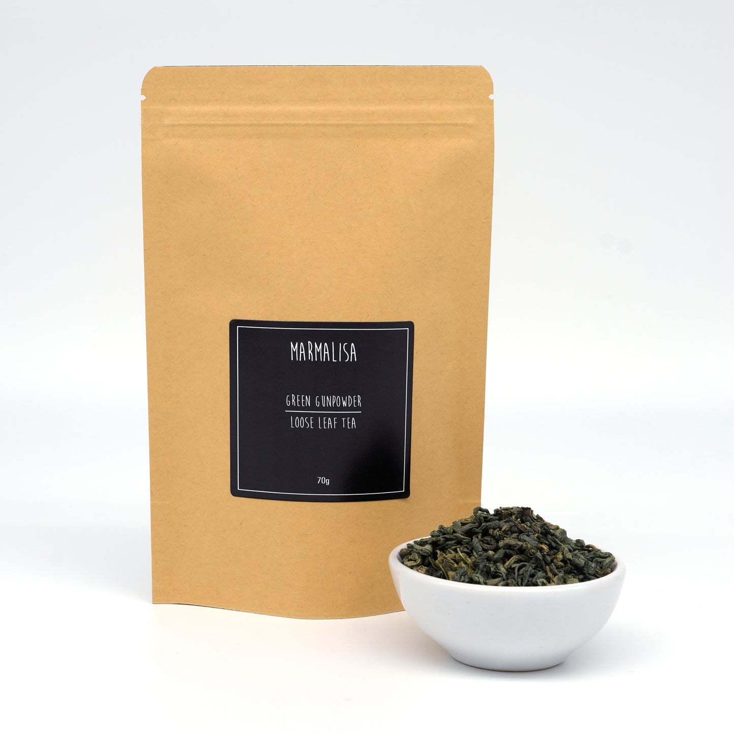 Green Gunpowder Tea Loose Leaf 70g